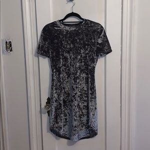 Velvet like dress